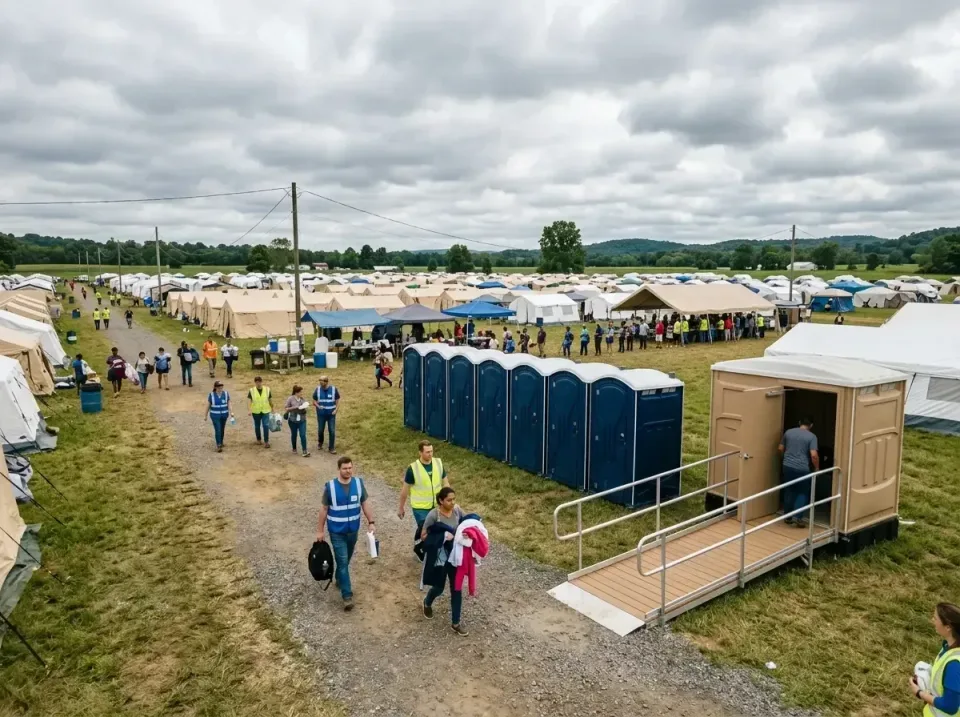 disaster-relief-camp-restrooms-010 — frequently asked questions, Dumpster & Portable Bathrooms Rental in Huron, SD